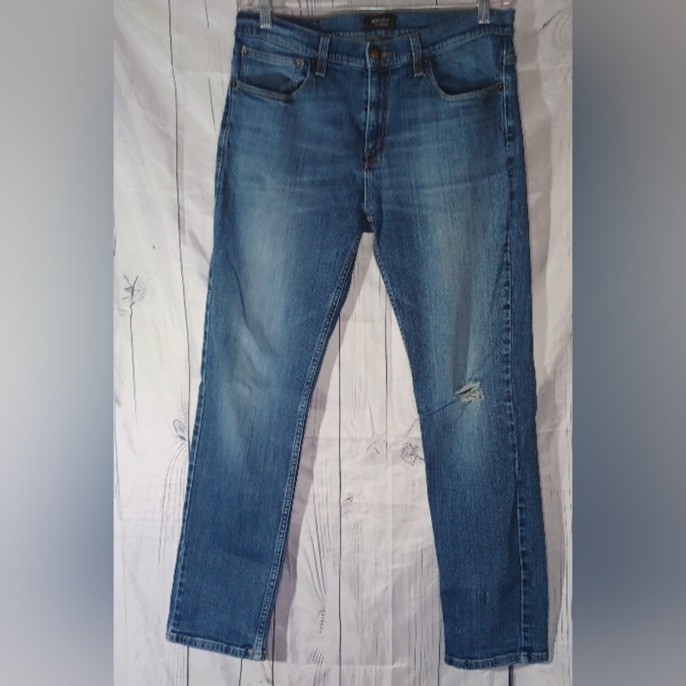 Adam Levine The Engineer Tint Blast Indigo Blue Men's Jeans